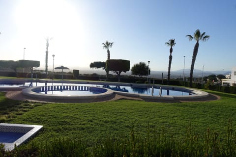 Large communal pool