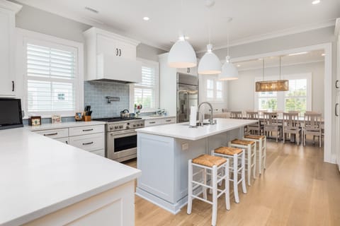 Inviting Kitchen with ample counter space and fully equipped kitchen