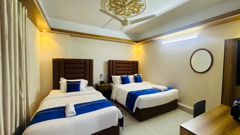 Family Double Room | Egyptian cotton sheets, premium bedding, down comforters, pillowtop beds