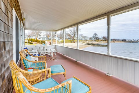 Westbrook Vacation Rental | 3BR | 1BA | 1,765 Sq Ft | Steps Required