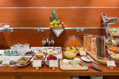 Daily buffet breakfast for a fee