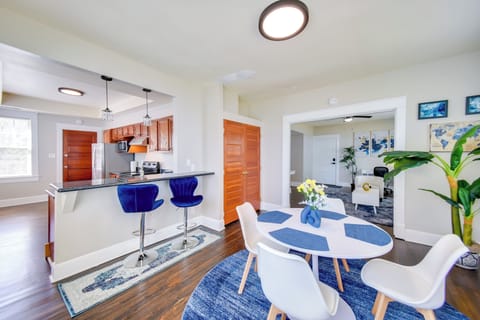 Portsmouth Vacation Rental | 2BR | 1BA | 1,250 Sq Ft | Stairs Required to Enter