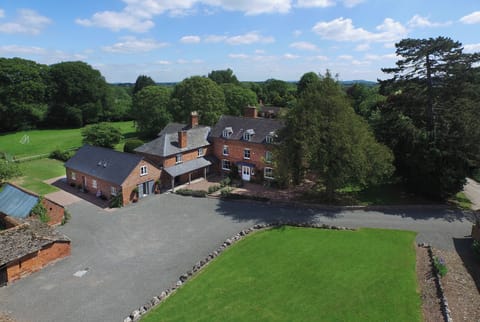 Monnington House & Garden Cottage, grounds of 2 acres.The Cider Mill in distance