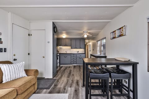 Open concept living/dining area