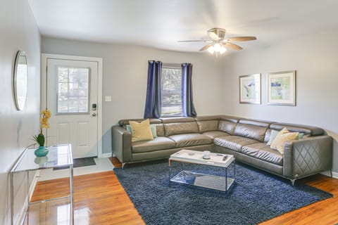 Tallahassee Vacation Rental | 4BR | 3BA | 1,351 Sq Ft | Stairs to Enter