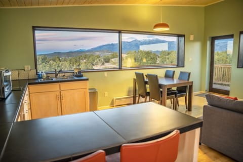 Looking out the view