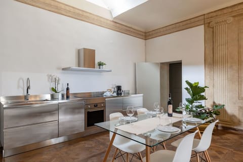 Kitchen and dining room