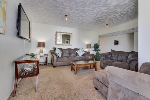 Premium bedding, pillowtop beds, blackout drapes, iron/ironing board