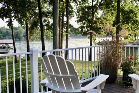 Relax at The Cottage on Cardinal Lane with stunning lake views.