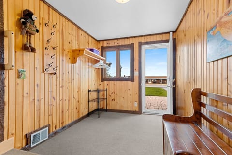 Breezway to enter the house, lots of room for storage