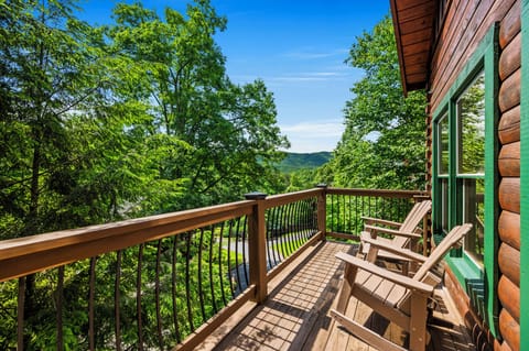 Mountain view from front porch