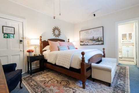 Bedroom 5 “Driftwood Dream” Historic Bed and Breakfast in Marblehead Ohio