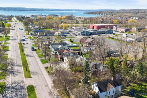 Walking distance to the city strip and Canandaigua lake.  