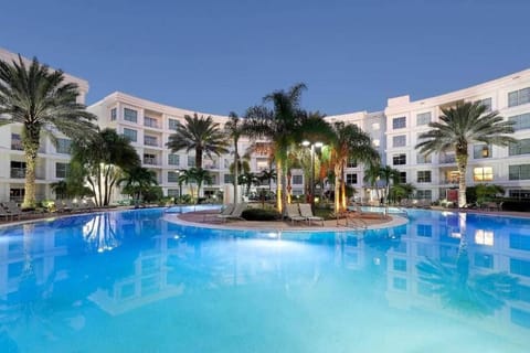 Apartment, 2 Bedrooms, Accessible, Balcony | Pool | Outdoor pool