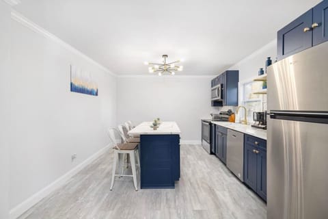 Newly renovated kitchen with all the essentials.