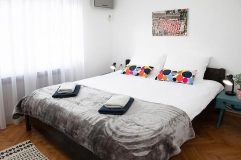 The third bedroom with an extendable sofa bed