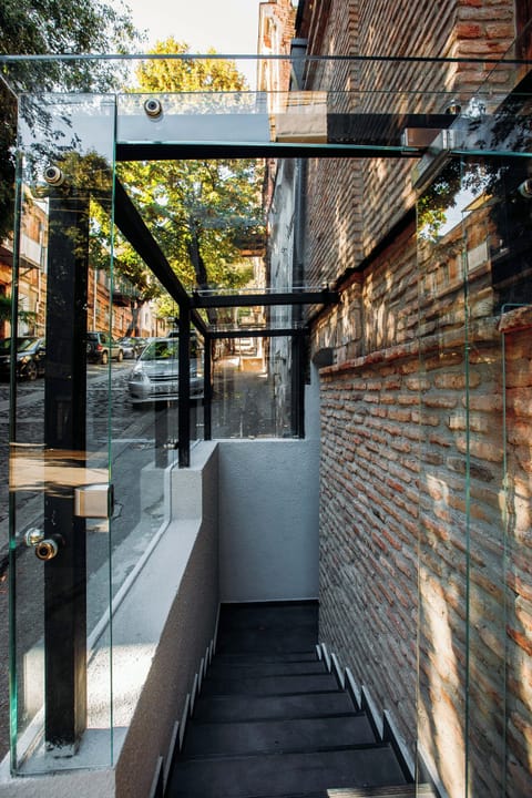 Interior entrance