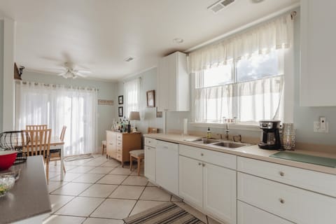 Spacious kitchen with lots of prep space