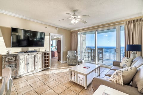 Gulf front living room