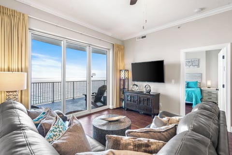 Gulf front living room