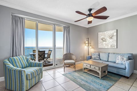 Gulf front living room