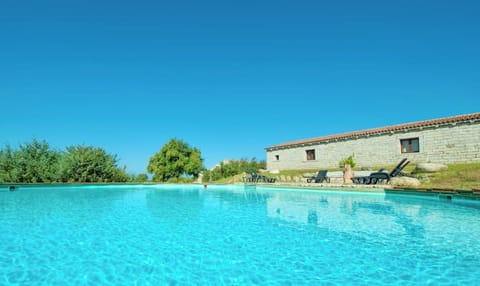 Seasonal outdoor pool, pool umbrellas, sun loungers