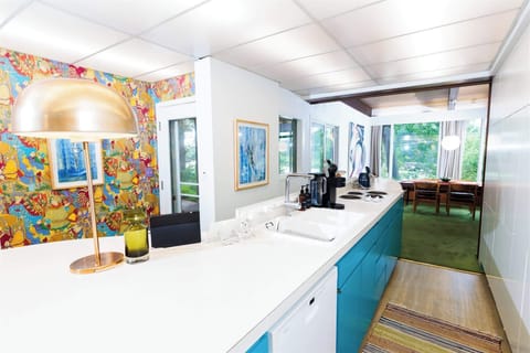 Kitchen and view of Dining Room
