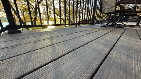 Premium decking material