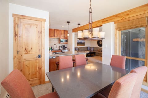 Family meals at our perfectly sized table