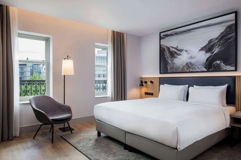 Premium Room, Non Smoking, City View | In-room safe, desk, laptop workspace, blackout drapes