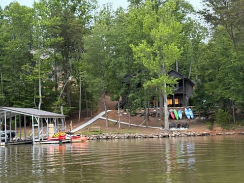 View of house from lake
