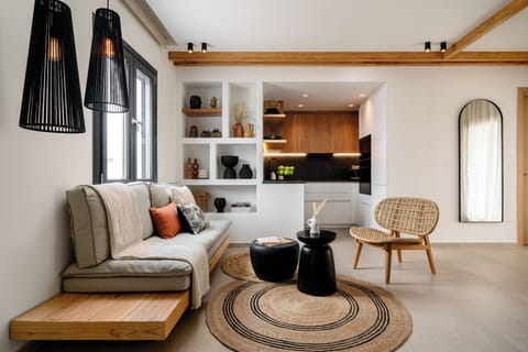 Luxury Villa, 3 Bedrooms, Private Pool, Sea View | Living area