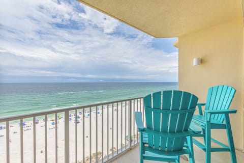 Breathtaking views from the balcony