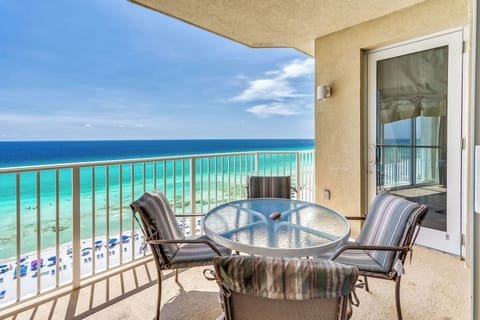 Private balcony overlooking the gulf