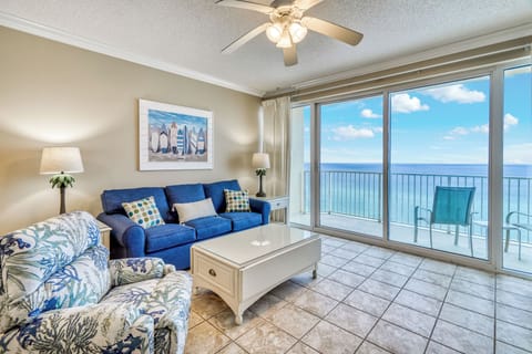 Gulf front living room