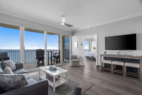 Gulf front living room
