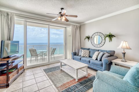 Gulf front living room