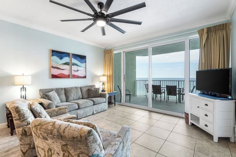 Gulf front living room