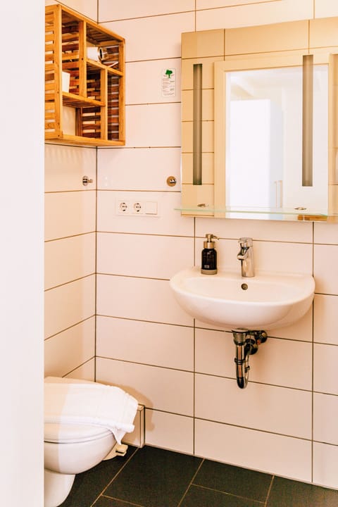 Superior Double or Twin Room | Bathroom | Shower, hair dryer, towels, soap