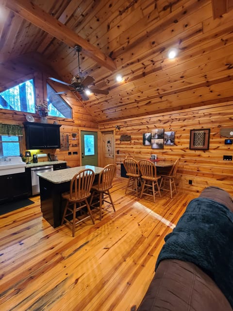 Kitchen and Dining Area.