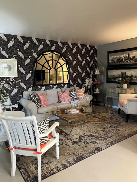 Living room from dining room.