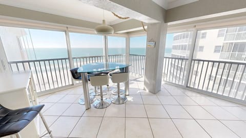 Enjoy the Ocean view or Sunset while enjoying your beverage/meal.