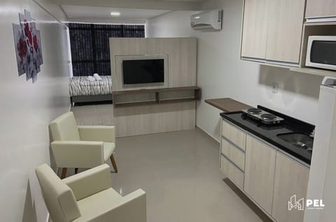 City Apartment | Living area | TV