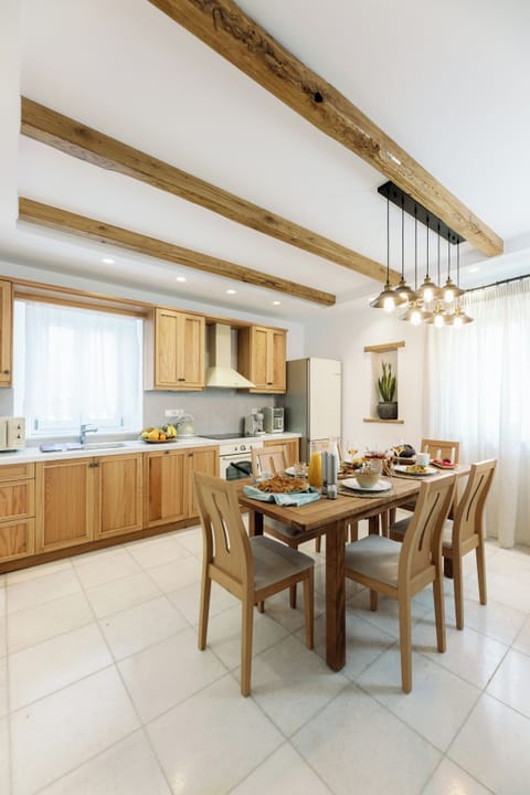 Villa, Beach View | Private kitchen | Shared fridge, microwave