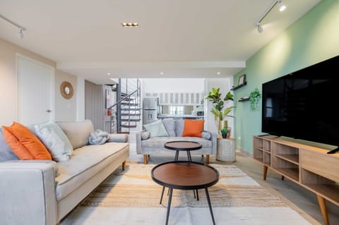 Living room with tv