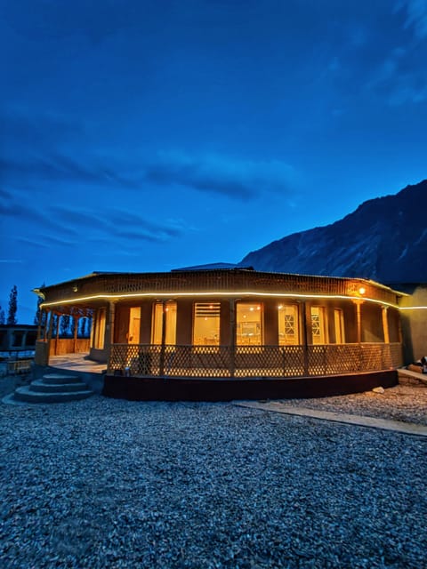 Front of property - evening/night
