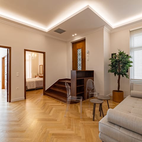 Interior entrance