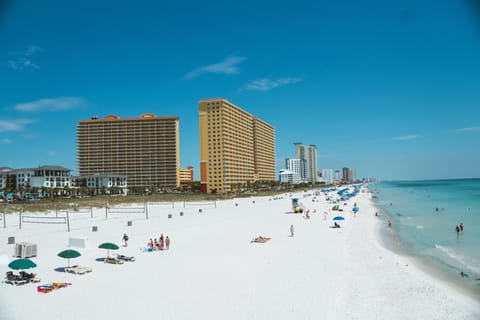 Condo, 1 King Bed with Sofa bed (Pinnacle Port B3-408-Emerald Pearl) | Beach | On the beach