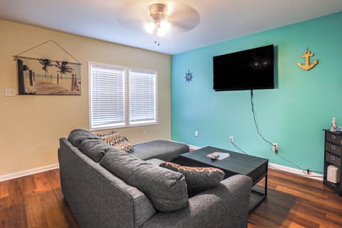 Galveston Vacation Rental | 2BR | 1BA | Stairs Required | 900 Sq Ft