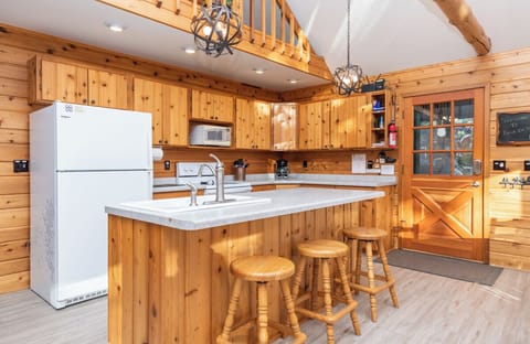 Full Kitchen with Bar Seating